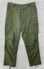 Rothco BDU Tactical Pants Olive Drab Green Cargo Men Large Reg Baggy Gorpcore