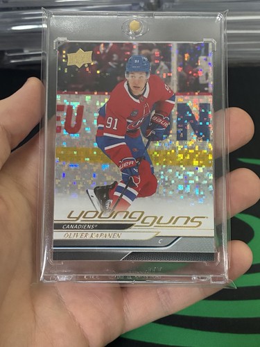Oliver Kapanen [Speckled Rainbow] #461 2024 Upper Deck card