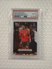 2025 Topps Now Cristiano Ronaldo UEFA Nations League #1 PSA 10 GEM MINT GEM MINT