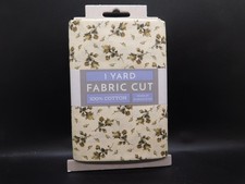 1 yard fabric cut 100 cotton 36"x44" floral