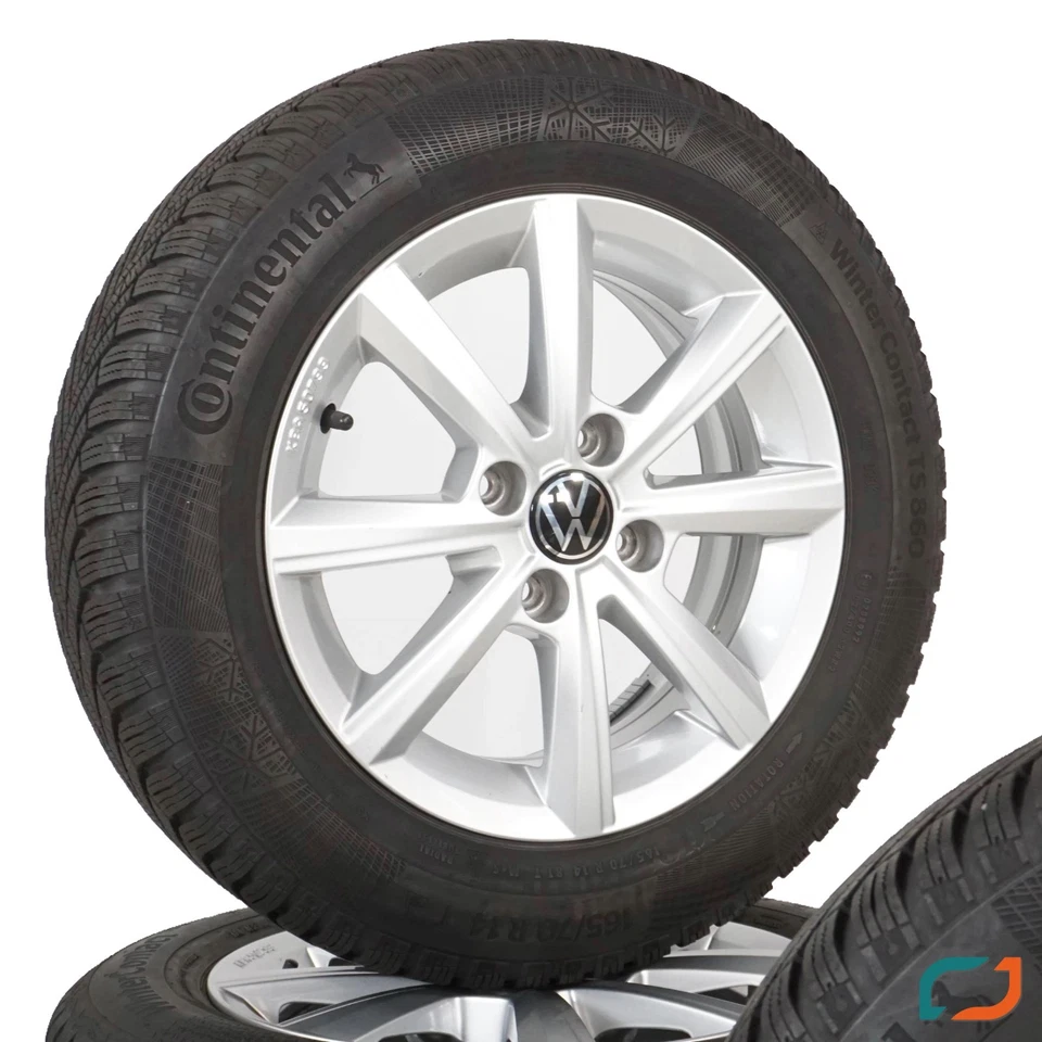 Original VW UP Winterräder Winterreifen Merano Alufelgen 14 Zoll 1S0071494C - Bild 2 von 4