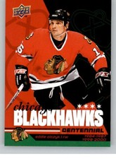 2025-26 Upper Deck Chicago Blackhawks Centennial Green Parallels Pick From List