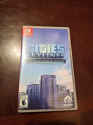 Cities Skylines Nintendo Switch Edition original case US Cities Skylines Nintendo Switch Edition original case US