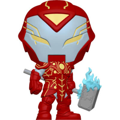 Infinity Warps Iron Hammer with Mjolnir Glow in the Dark Pop! Vinyl Figure