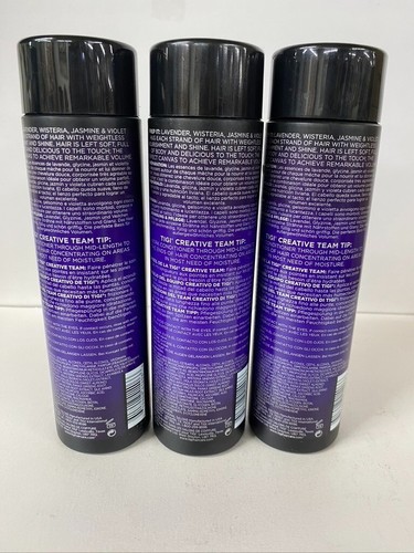 3 PK! TIGI CATWALK YOUR HIGHNESS ELEVATING NOURISHING VOLUME CONDITIONER 8.45 OZ - Picture 2 of 3