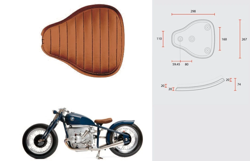 Selle Bobber monoplace eBay