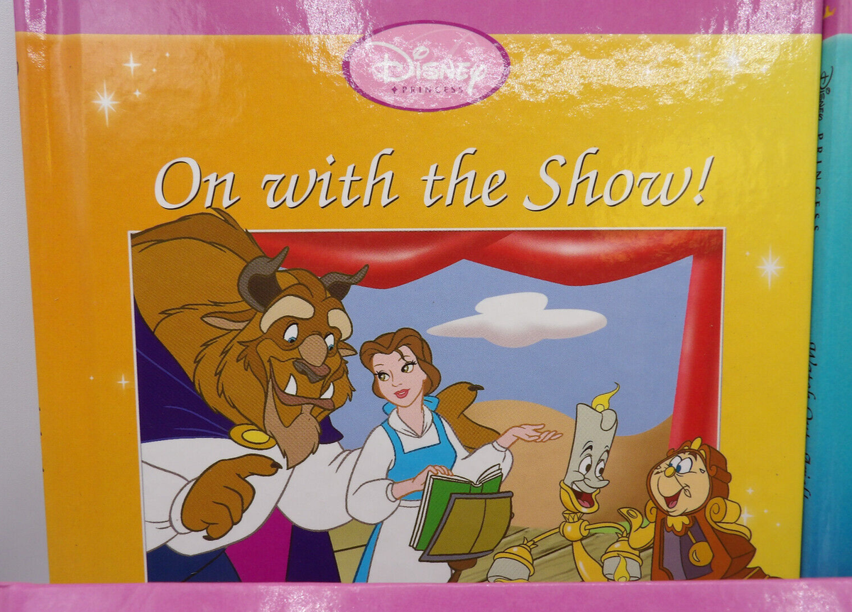 Disney Princess Book Set of 6 Scholastic Books ©2002-2003 Book
