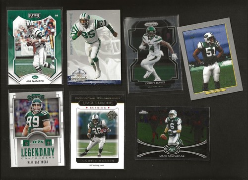 50 different New York Jets cards + Bonus cards | eBay