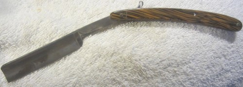 1 Antique Ernst Kaiser Revolt Straight Razor Solingen Germany VTG,wood ...