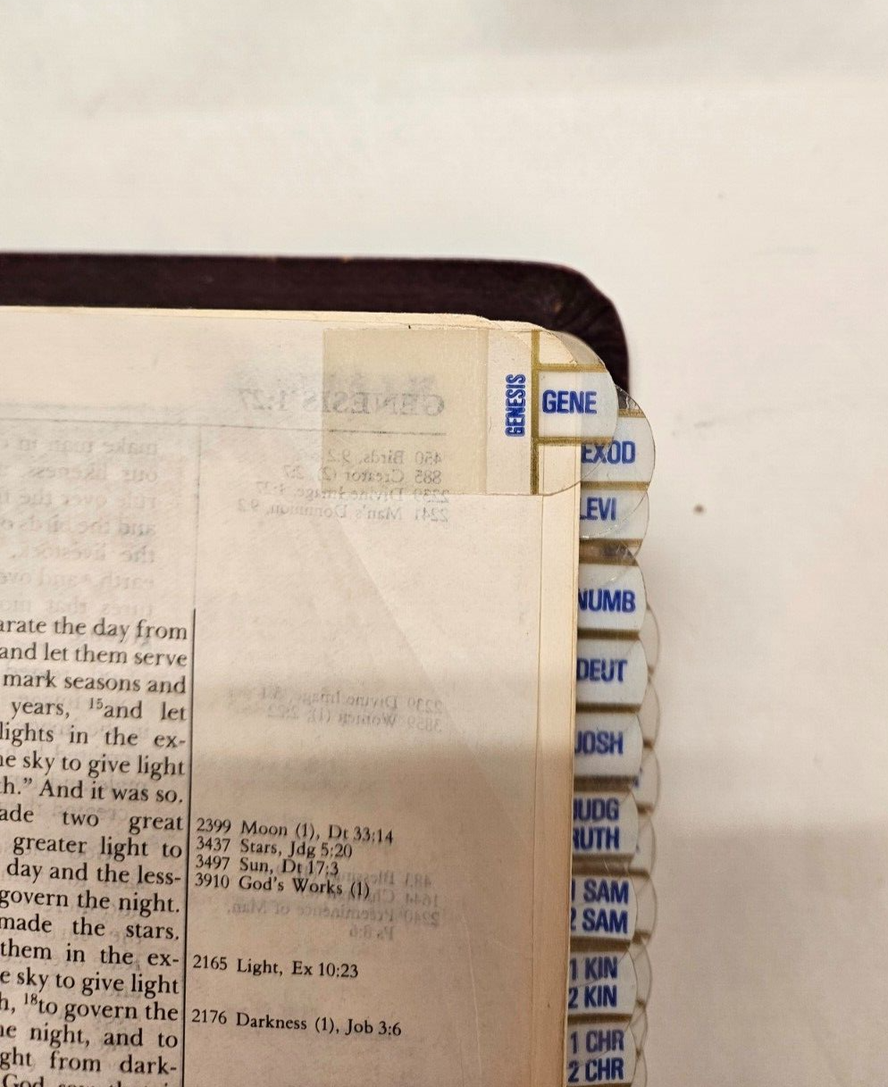 Thompson Chain Reference Bible NIV Red Letter Edition eBay