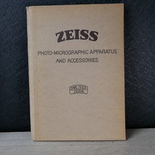 Zeiss Photo Micrographic Apparatus  Accessories 1926 Micro 401 Vintage Book 