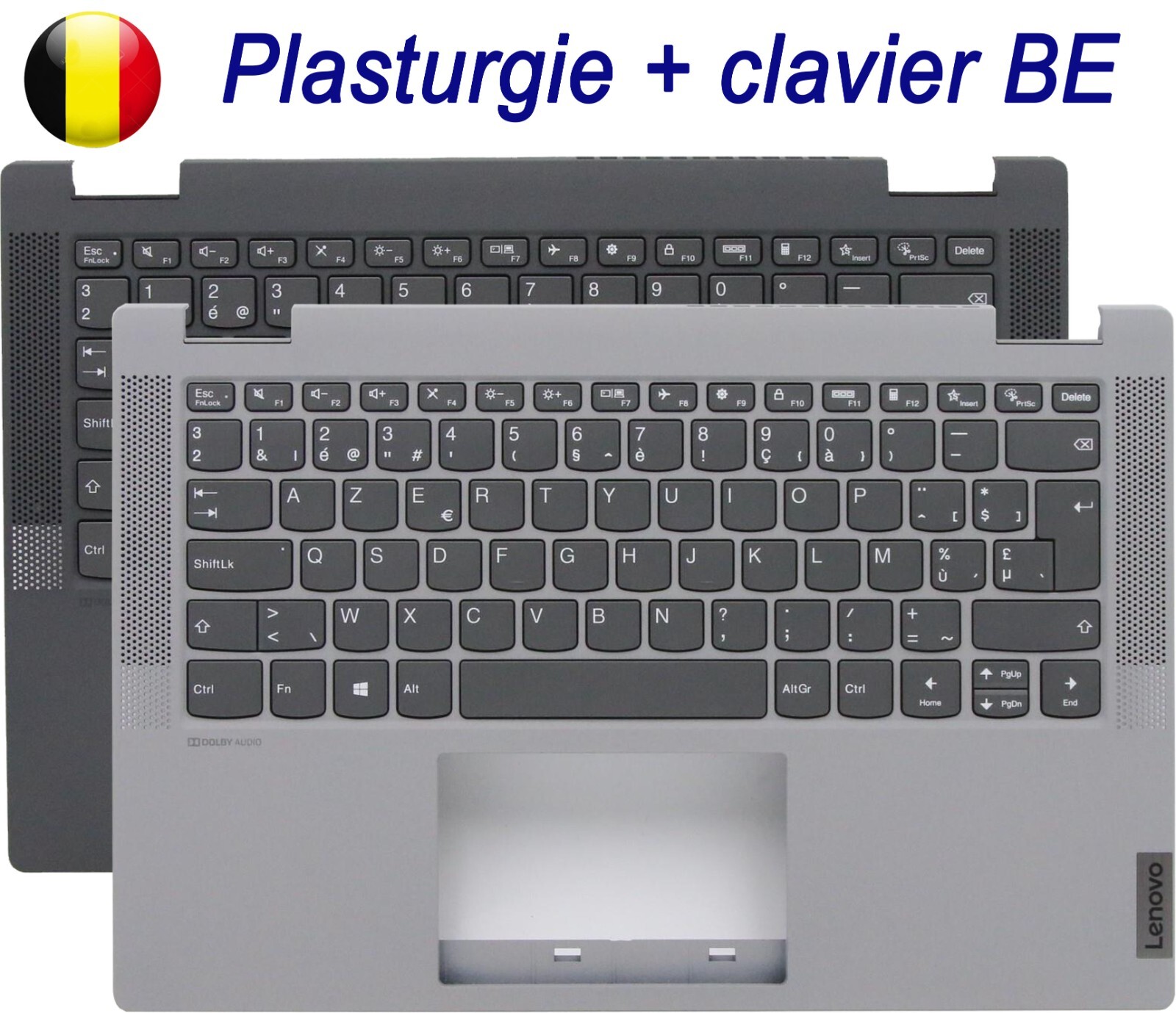 Réparer un clavier bloqué sur LENOVO IdeaPad Flex 5-14 avec ce top case AZERTY