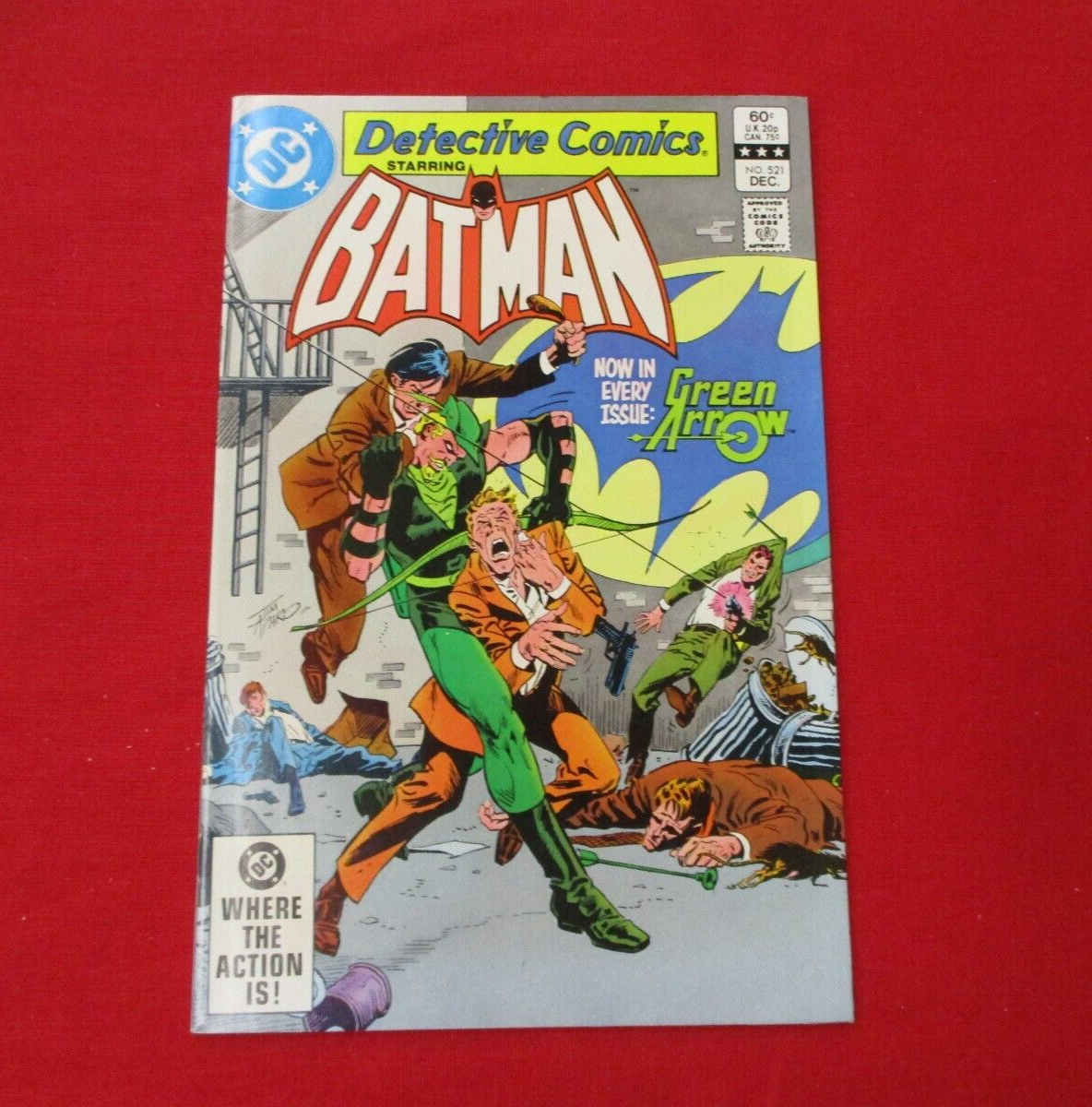 DETECTIVE 521 DC Copper Age BATMAN Green Arrow VF+ 8.5 eBay
