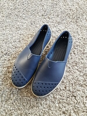 Navy Native Slip Ons Size Mens Women's GWSB