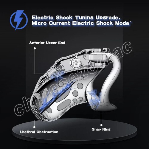 Intelligence Male Chastity Cage Plastic Lock Urethra Blockage Remote Control - Picture 2 of 26