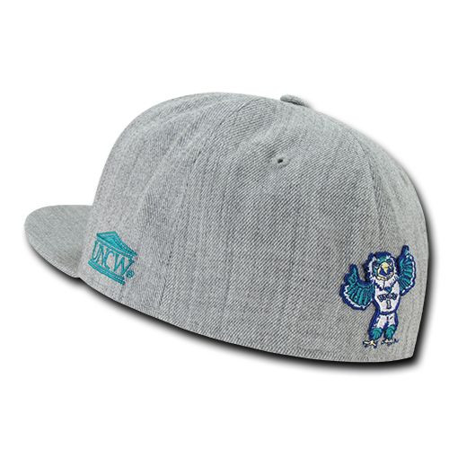 UNCW Seahawks North Carolina Wilmington NCAA Fitted Flat Bill Baseball Cap Hat - Bild 2 von 3