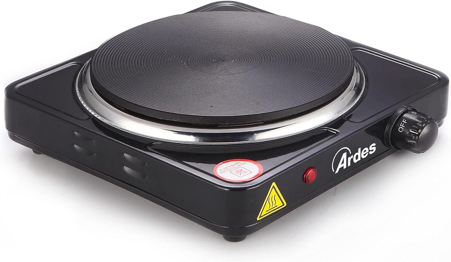 Ardes AR1F19 Piastra Elettrica Ghisa 1500W | Piano Cottura Salvaspazio