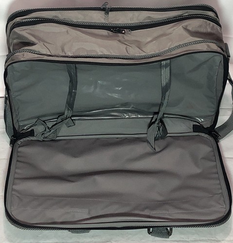 21” x 13” x 8” Dynamic Design Business Carry On Bag 3 Compartment Harbor Gray - Picture 9 of 9