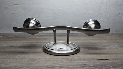 Progress Lighting P3191-09 Trinity Collection 2-Light Brushed Nickel Bath Light