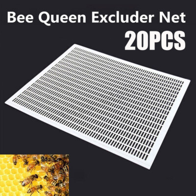20x 10 Frame Plastic Queen Bee Excluder, Separation Grid Beekeeping Hive Tool