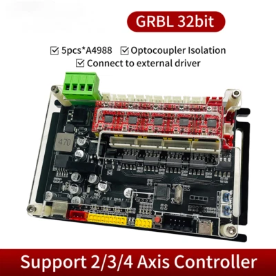 LUNYEE GRBL 4Axis Stepper Motor Controller Control Board For CNC Laser Engraver