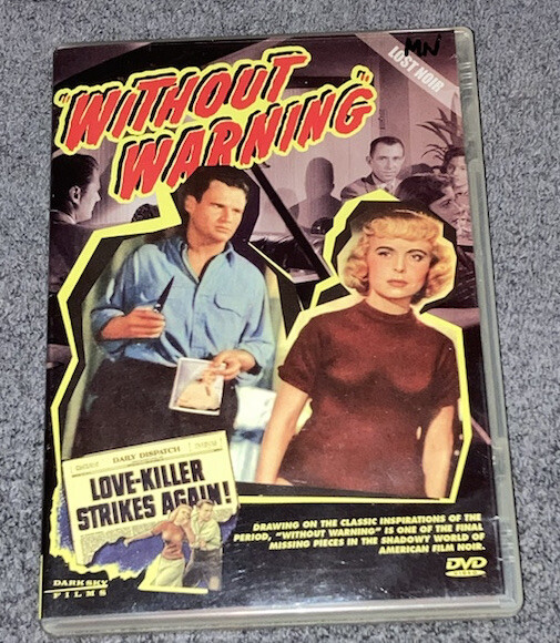 Without Warning 1952 DVD Adam Williams Meg Randall Ed Binns