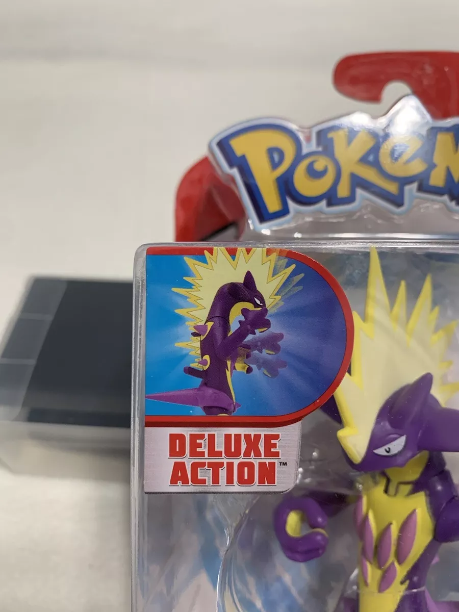 Brinquedo Boneco Toxtricity: Pokémon Battle Feature Figure Deluxe