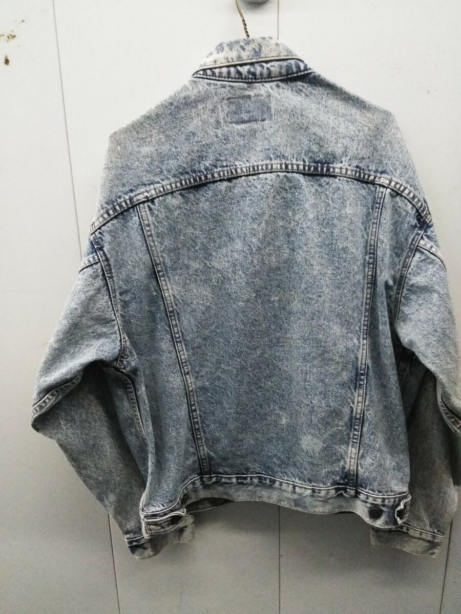 Vintage Levis 70507-0219 Acid Wash Denim Trucker Jacket Mens Vintage Levis 70507-0219 Acid Wash Denim Trucker Jacket Mens