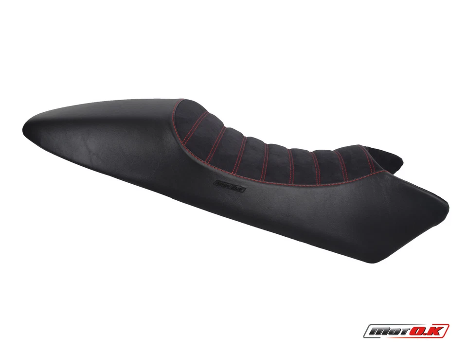 Ducati Monster 400 600 620 695 900 1994-2007 MotoK Seat Cover cafe racer red 1 - Image 2 of 4