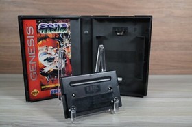 Sub Terrania Sega Genesis Game Complete w/ Manual CIB Cleaned & Tested