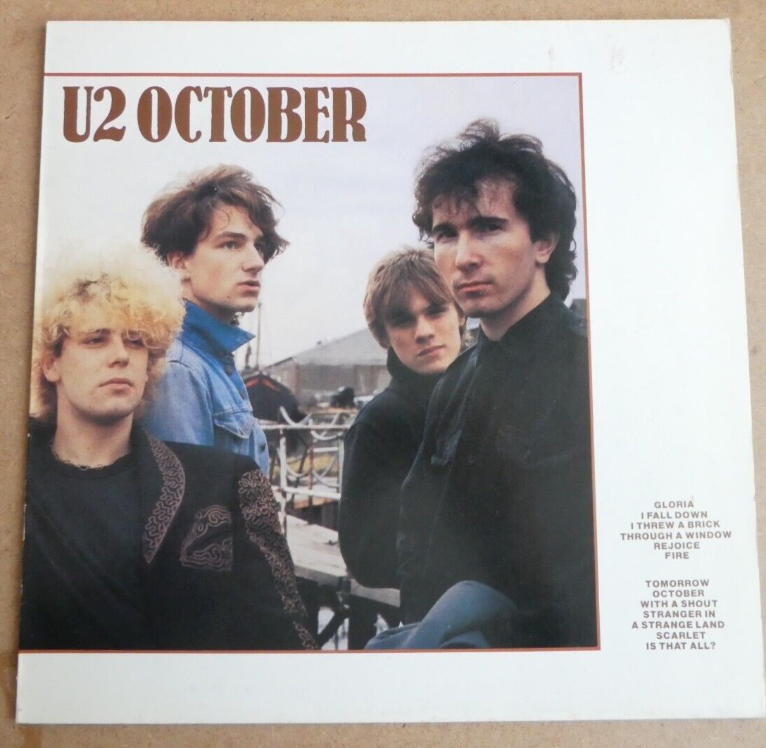 U2 - OCTOBER. 1981. EU / Germany pressing. With printed inner sleeve.