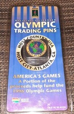 Olympic Trading Pin Atlanta 1996 Collectible Dare To Dream World Map Pin NEW