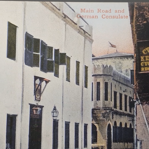 Sansibar - Hauptstraße und deutsches Konsulat Postkarte (POS534-) - Video 1 von 1