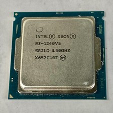 Intel Xeon E3-1240v5 SR2LD 3.50GHz Quad Core LGA1151 8MB Processor CPU