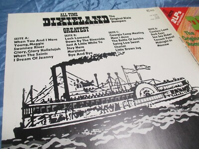 All Time Dixieland Greatest , Schallplatte , 2 LP  Album , Kult C 1153 Nostalgie