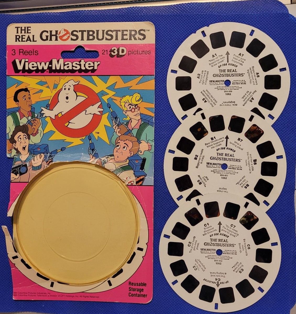 ビューマスター ゴーストバスターズ 3D View master The Real Ghostbusters Cartoon TV Show view-master Reels 3