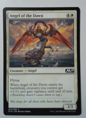 Angel of the Dawn *Common* Magic MtG x1 Core 2019 M19