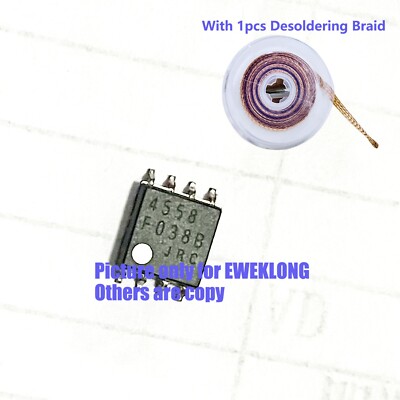 5pcs NJM4558M NJM4558 Marking Code 4558 SOP8 IC Chip