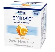 Nestle Arginaid Arginine Powder Lemon  9.2g x 14 Sachets Australian Stock