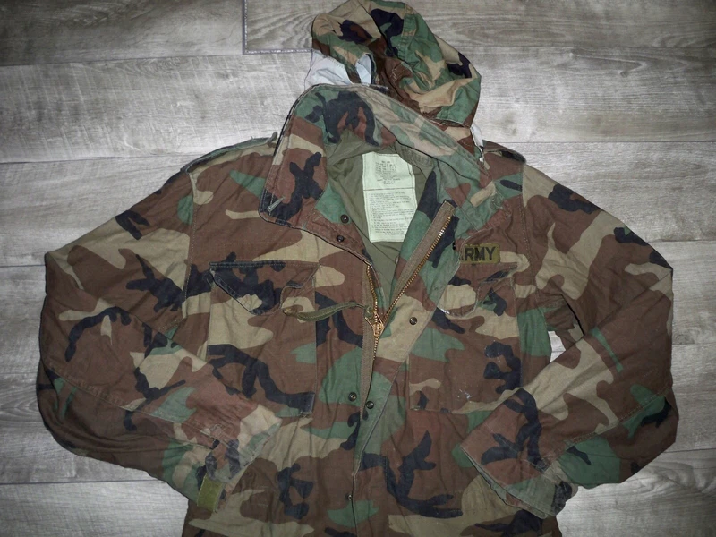 golden-mfg cold weather vintage 1980s long jacket