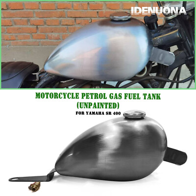 100% Handmade Motorcycle Gas Fuel Tank for Yamaha SR400 with Oil