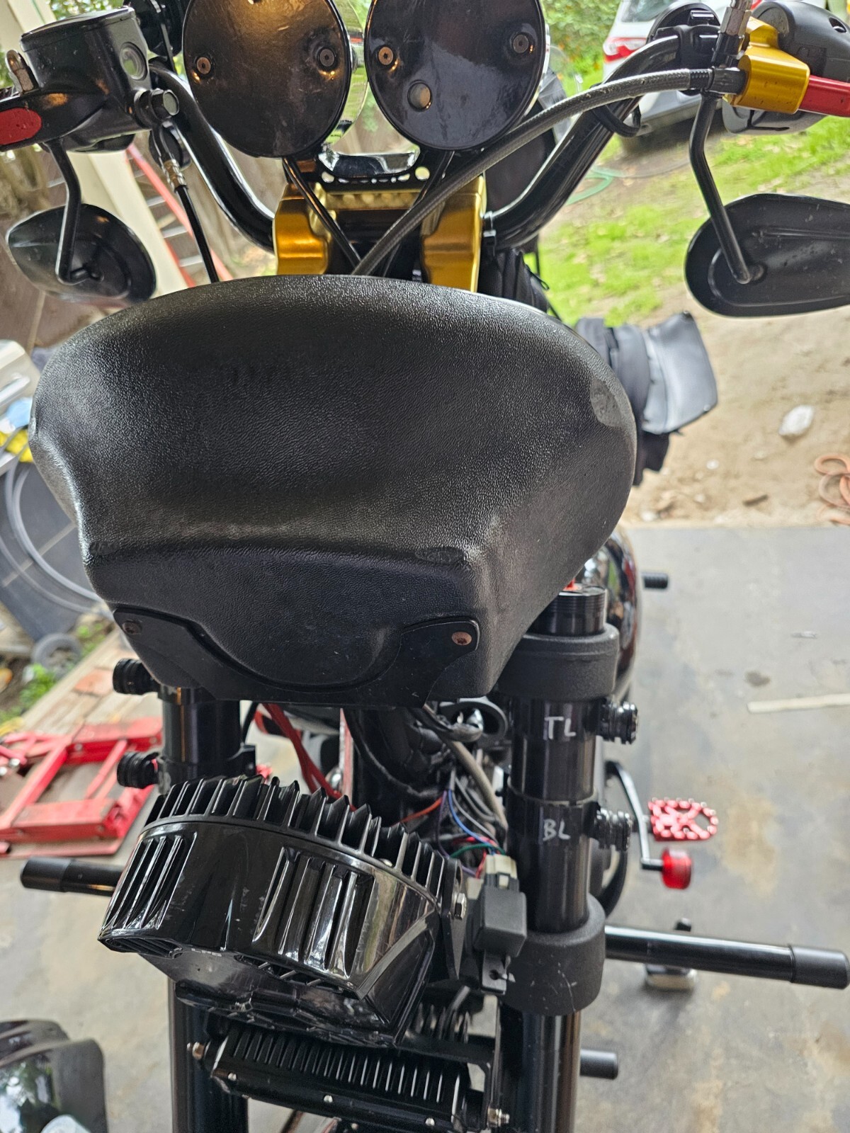 Marine grade 2.0 black Plex audio speaker system for Harley eBay