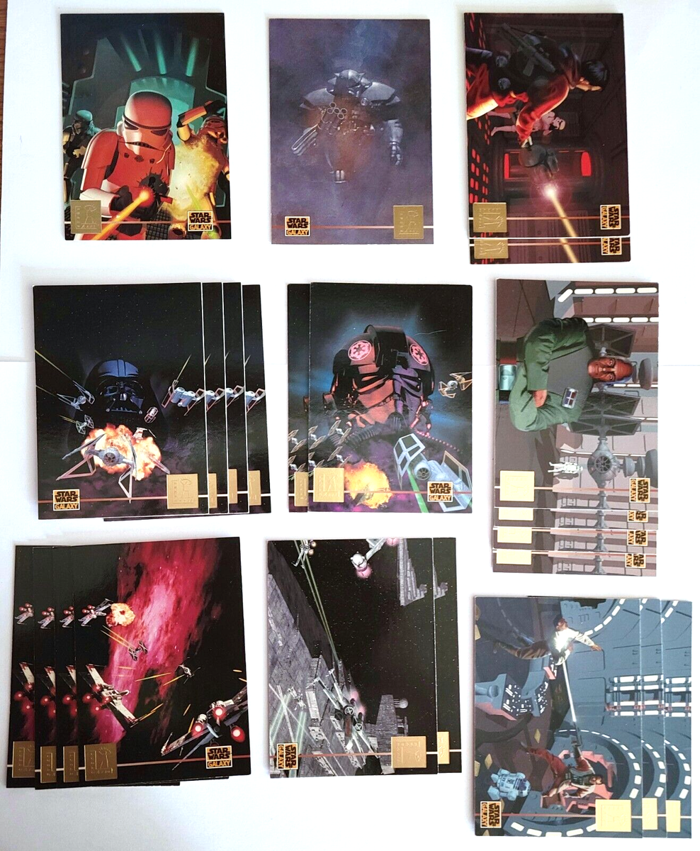 1995 Topps Star Wars Galaxy Cards Lucas Arts Gold Foil Subset L1