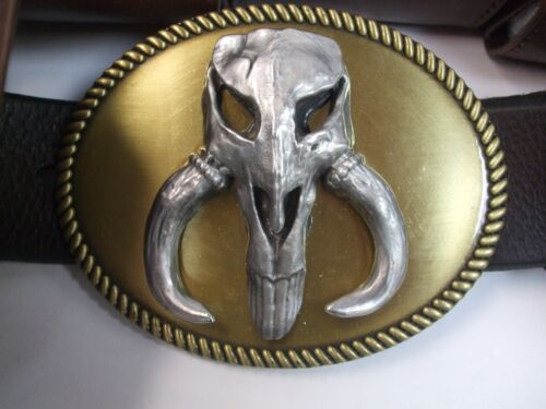 Star Wars Mandalorian Boba Fett Cosplay Leather Belt w/ Holster Pistol 8 Pouches - Picture 2 of 23