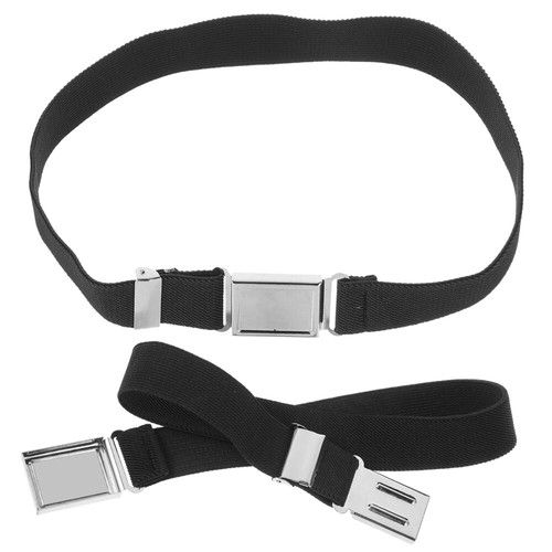 2 Pcs Magnet Buckle Belt Kids Waistband Little Boys Child Girl Belts Nylon - Picture 6 of 12