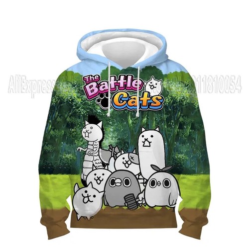 The Battle Cats Hoodies Sweatshirts Tops Children Pullovers Coats Sudadera kids - Picture 29 of 45