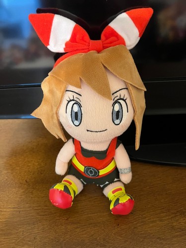 Pokemon Center limitiert May Haruka Pokemon Trainer Plüsch Puppe Spielzeug 21 cm Japan