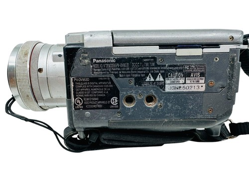 Panasonic PV-DV953D 3MP Palmcorder Mini DV Camcorder UNTESTED No Battery O946 - Picture 8 of 8