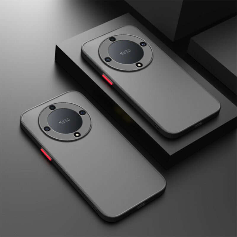 BENTOBEN Custodia magnetica per Honor Magic 6 Pro 5G [Compatibile con Magsafe] Ricarica wireless Cover Honor Magic6 Pro Custodia Placcata Traslucida Opaco Protezione Anti-Graffio Anti-Urti - Nero