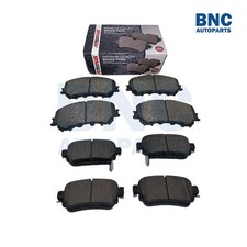 Abtex Front and Rear Brake Pads fits RENAULT KADJAR 2015-2024